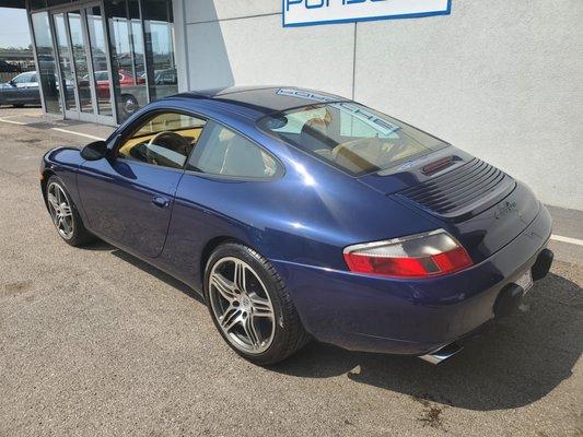 2001 911 Carrera - Metropol Blue Metallic