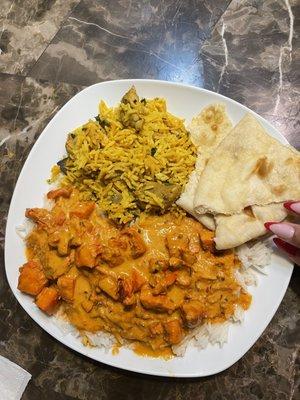 Chicken Tikka Masala, chicken Biryani so amazing. These flavors are the best