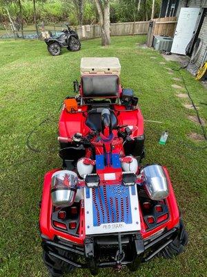 4 Wheeler Seat