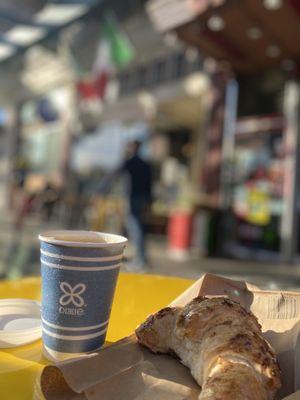 Coffee & Almond Crescent