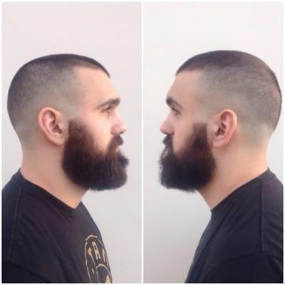 Razor fade & beard trim