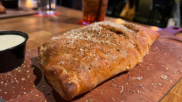 Meaty Calzone