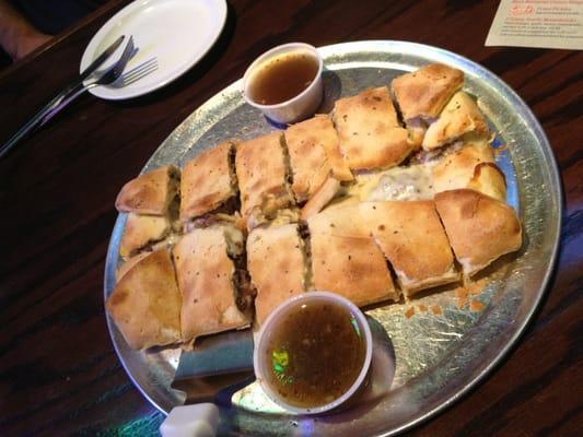 Joe's Italian Beef Roll. It's one perk to living in the middle of NO WHERE! Two thumbs up on this dish!