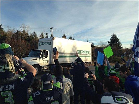 Official Mover of the Seattle Seahawks