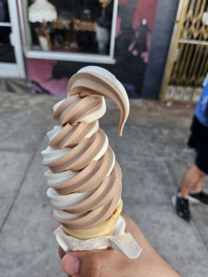 Twisted in a cone