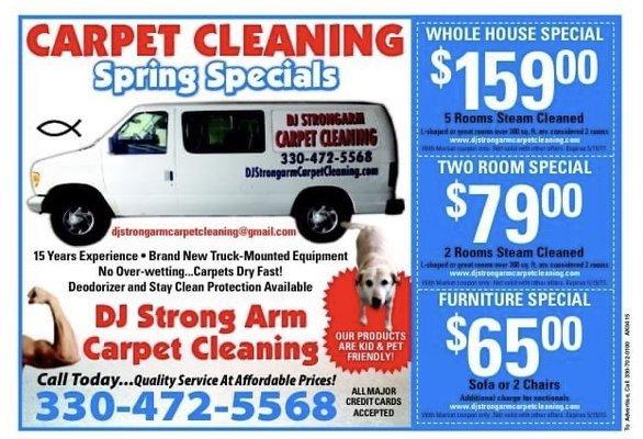 DJ Strong Arm Carpet Cleaning