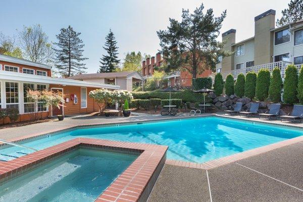 Pool and hot tub