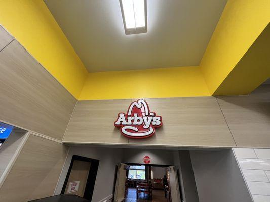 Arby's sign