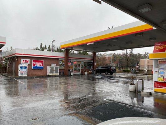 Corner Mart at the Shell Gas Station