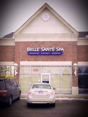 Front of Belle Sante Spa