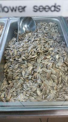 Big sunflower seeds...salted and unsalted