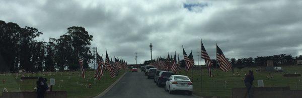 Memorial Day service