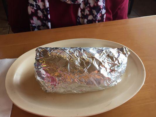 Huge burrito