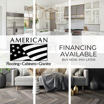 Unlock the potential of your home with easy financing. 
https://americanfcg.com/financing/