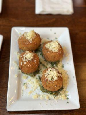 Mushroom arancini