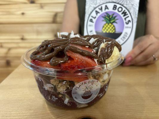 Nutella Acai Bowl