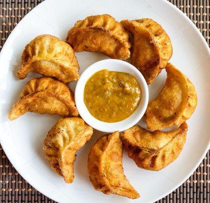 Street Momo ( Deep Fried Dumplings)