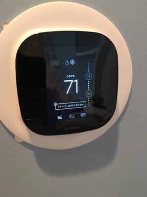 Ecobee3 thermostat.