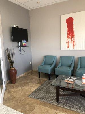 Patient waiting area