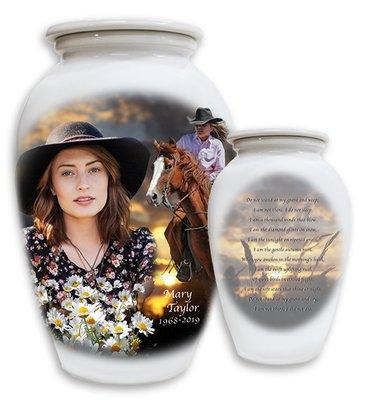 Personalized urns and keepsakes