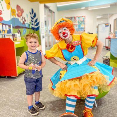 Summer Reading Program at the local library involves a Comedy Magic Show followed by fun interactions with Pipsqueak!