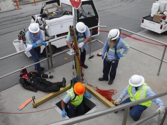 Confined Space Entry & Rescue