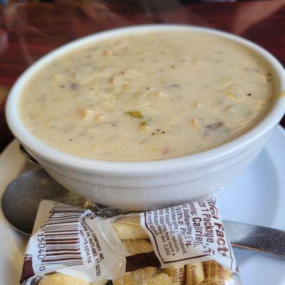 Clam chowder