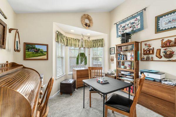 Vaulted Ceiling Living Room