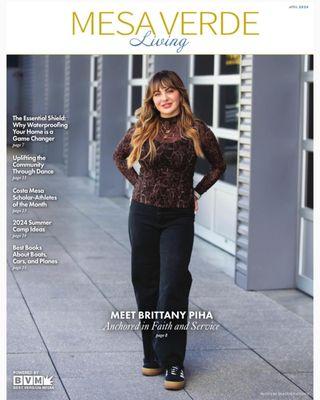 Free Spirit Salon featured on the Mesa Verde Living Magazine for the April 2024 edition.