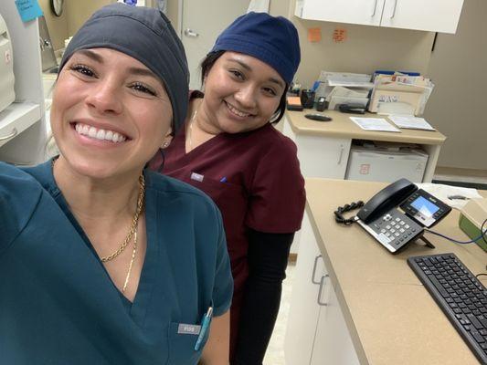 Dr Nikki and Kayla