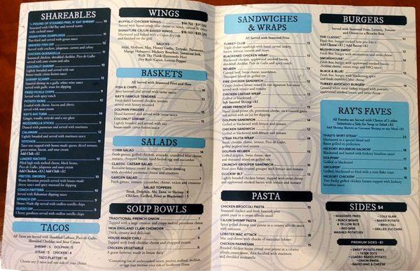 Never a bad choice on this menu & the "Lobster Mac & Cheese" is to die for!!!