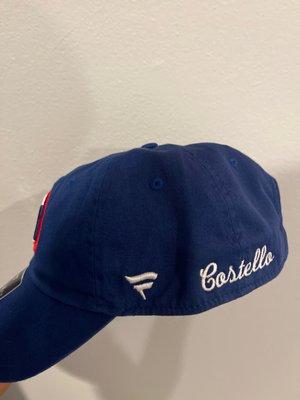 Embroidered hat