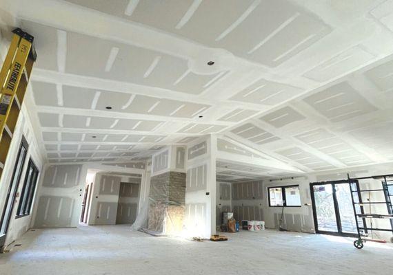 Drywall hanging and finishing