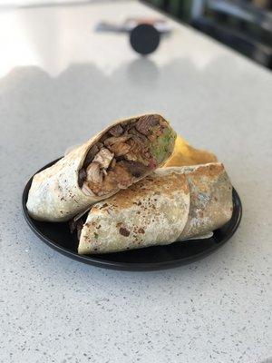 Try the new Hefe Burrito! Be ready to share