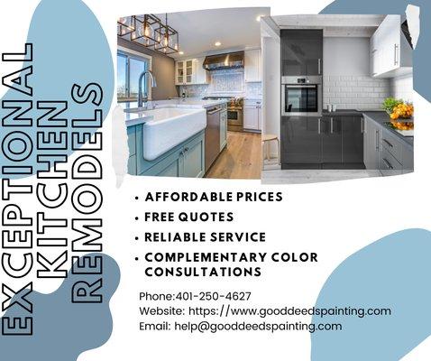 Kitchen Remodels on your budget