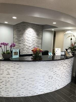 Beautiful and welcoming reception area