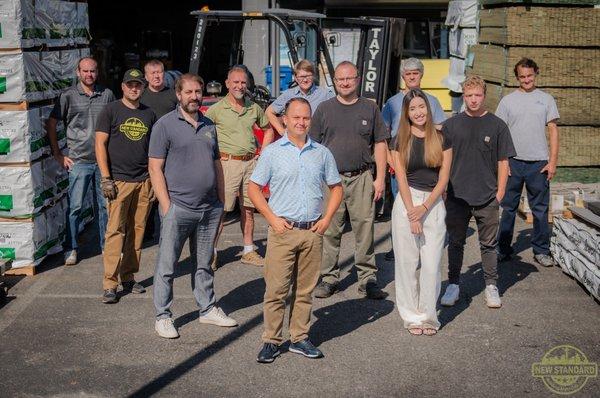 New Standard Building Materials team