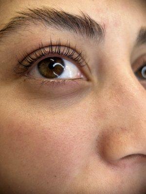 Premium keratin lash lift.