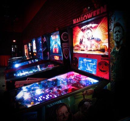 New for 2022: Pinheads Arcade - full of classic pinball and video games.