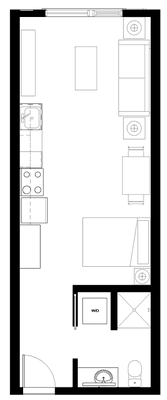 Studio Floor Plan