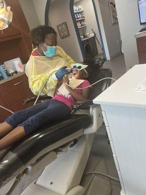 Dental cleaning