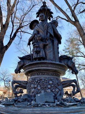 Details of the Cathedral Park monument