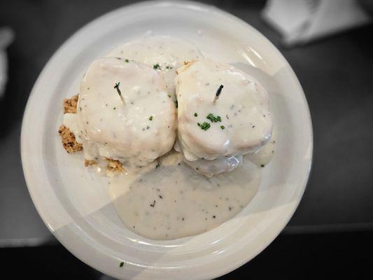 Chicken and black pepper gravy