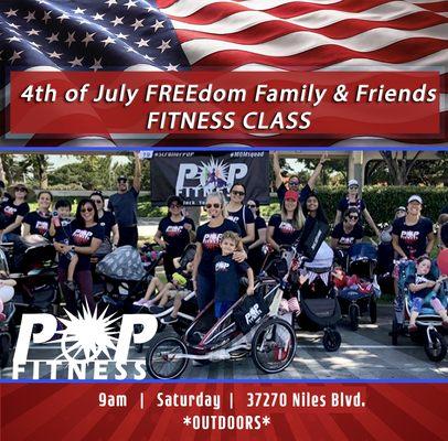 2019 TEAM POP FitnFreedom! we marched the Fremont Parade, STrollers in tow! Strong MOMS, Strong Memories.