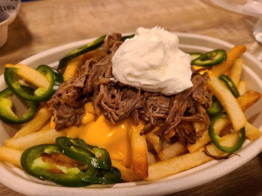 Brisket fries