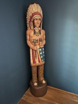 Gallagher Cigar Store Indians