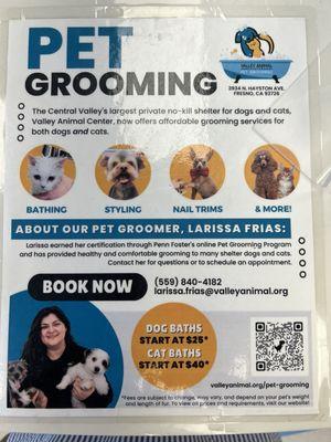 They're doing grooming now, yay!