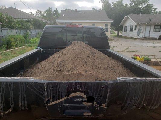 50/50 Mix.  $83 for what my truck bed fit (2 yard pricing with pick up)