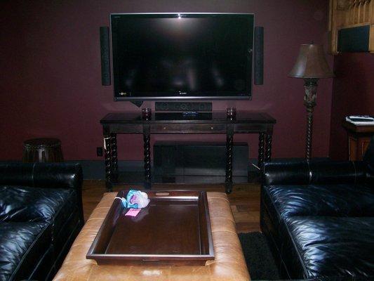 New family room TV