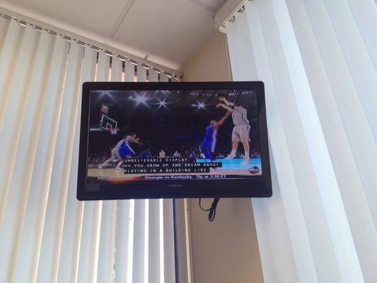 Exactly what I love to watch while I sit in the chair, NCAA Basketball during March :)